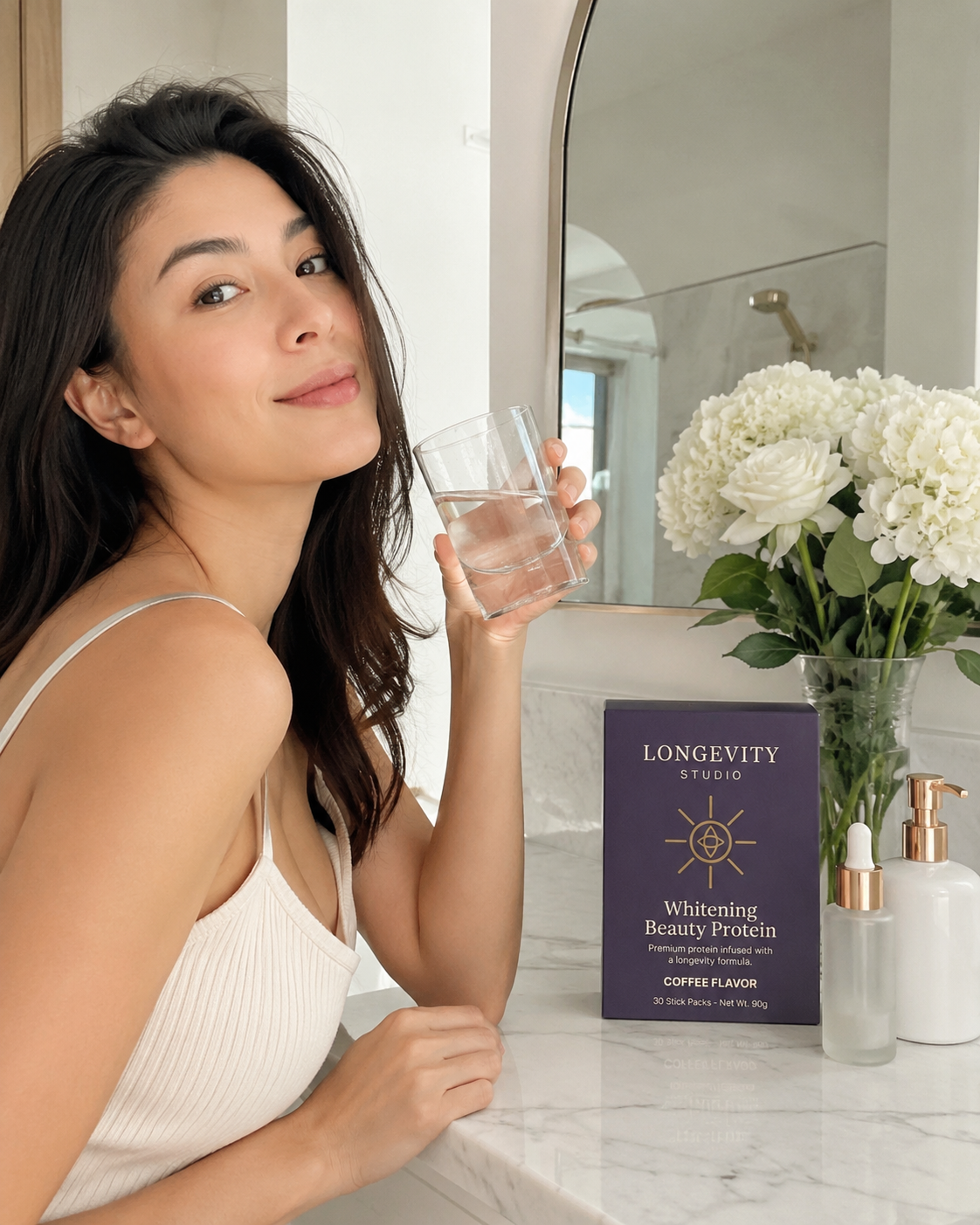 Whitening Beauty Protein Inner Glow beauty routine